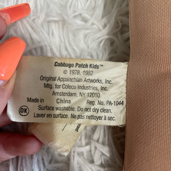 Vintage 1978, 1982 Cabbage Patch Kids Doll Red Brown Hair Boy Brown Eyes - Picture 7 of 16